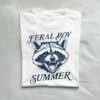 Feral Boy Summer Shirt White S 1