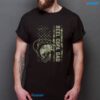 Reel Scared Skeleton Fishing Lover Shirt Halloween Skeleton Fisherman Tee